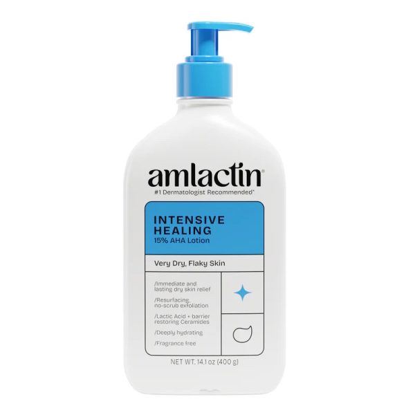 Amlactin intensive Healing Lotion with 15% Lactic Acid AHA (400g)