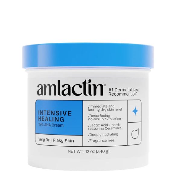 Amlactin intensive Healing Cream with 15% Lactic Acid AHA (340g)