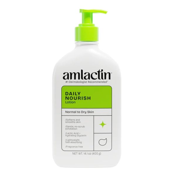 Amlactin Daily Nourish Lotion with 12% Lactic Acid AHA(400g)