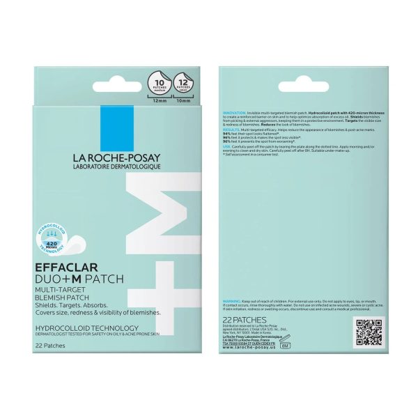 LA ROCHE POSAY EFFACLAR DUO+M MULTI-TARGET BLEMISH PATCHES