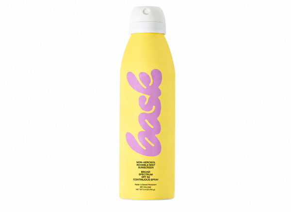 Bask SPF 50 Sunscreen Spray – Non-Aerosol, Broad Spectrum UVA/UVB Protection