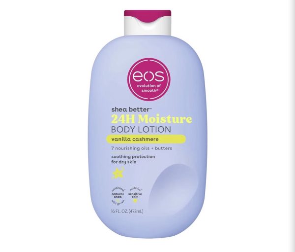 Eos Shea Better Body Lotion For Dry Skin | Vanilla Cashmere |16 Oz