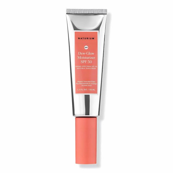 Naturium Dew-Glow Moisturizer SPF 50, Daily Moisturizing Sunscreen
