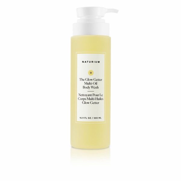 Naturium The Glow Getter Multi-Oil Hydrating Body Wash, Gentle Cleanser, 16.9 fl oz